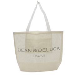 DEAN & DELUCA ハワイ限定 メッシュトートバッグ（L）ホワイト - メルカリ