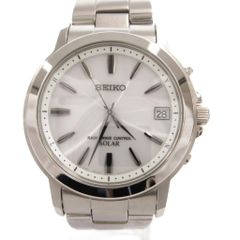 【新品未使用】SEIKO SBTM219 電波ソーラー 白文字盤 シルバー 新品未使用】SEIKO SBTM219 電波ソーラー 白文字盤 シルバー - メルカリ