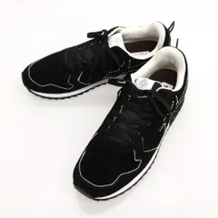 【新品アウトレット】ウィズ（W6YZ） W6YZ JM211-STUDS スエード スニーカー ブラック【サイズ45】【メンズ】のサムネイル