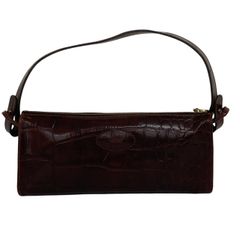 希少】Mulberry マルベリー 本革 クロコ型押し レザー ハンドバッグ