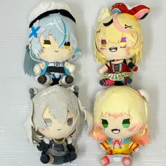 ▲ホロライブ もちどる 5期生 尾丸ポルカ / 桃鈴ねね / 雪花ラミィ / 獅白ぼたん 4個セット 中古品 smvt096836のサムネイル