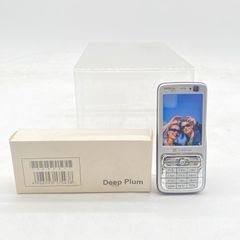 SoftBank Nokia N73 705NK Deep Plum Mobile Phone Mockup Model