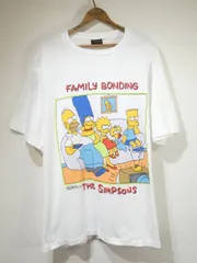 USA製 80s ビンテージ Changes THE SIMPSONS シンプソンズ 1989コピーライト シングルステッチ プリント Tシャツ XL 90s キャラT アニメTのサムネイル