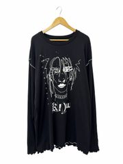 kidill ビッグロゴロンT 長袖カットソー　オーバーサイズ　キディル　パンク KIDILL ロンT - メルカリ