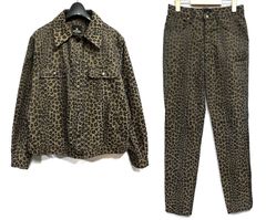 90s ヴィンテージ FENDI｜フェンディ レオパード 豹柄 セットアップ