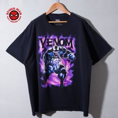 스파이더맨 베놈 T 셔츠 XL 블랙 Spider-Man Venom 마블 MARVEL 아메코미 캐릭터 T 애니메이션 T 스트리트 오버사이즈 빅 실루엣 베놈 헌옷 T245