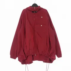 ダブレット doublet 25SS EMOJI GOGGLE MOUNTAIN PARKA マウンテンパーカー ナイロンジャケット 長袖 M レッド 赤 25SS09BL212のサムネイル
