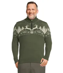 ダールオブノルウェイ メンズ アウター ニット・セーター Dale of Norway Christmas Masculine Sweater LodenOffwhite オフホワイトのサムネイル