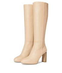 スチュアート ワイツマン レディース シューズ ブーツ・レインブーツ Stuart Weitzman Babette Plaform Zip Boot Barely BeigeNe ベージュ