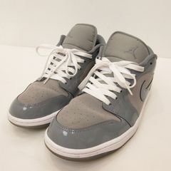 美品NIKE AIR JORDAN 1 LOW SE Cool Grey25cm | Mercari