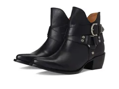 フライ レディース シューズ ブーツ・レインブーツ Frye Sacha Multi Strap Bootie Black ブラックのサムネイル