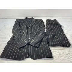 [紫波77-3-0612st] Paul Smith ポールスミス ウール レーヨン リネン ジャケット セットアップ[中古] [メンズ]のサムネイル
