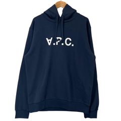 미사용품 APC 아페이세 Standard Grand VPC 무지 가을 겨울 AW 파커 코튼 네이비 맨즈 XL[헌옷][중고][무료우송]