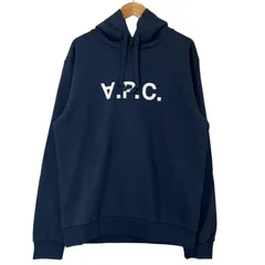 未使用品 A.P.C. アーペーセー Standard Grand VPC 無地 秋冬 AW パーカー コットン ネイビー メンズ XL【古着】【中古】【送料無料】のサムネイル