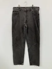 LEVI STRAUSS & CO. リーバイストラウスアンドカンパニー デニムパンツ W36 L32 ブラック フルレングス 無地 ブランドロゴ ワイド・ルーズ テーパード レギュラー ヴィンテージ メンズ