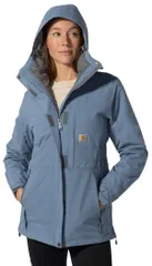 カーハート レディース アウター ジャケット・ブルゾン Carhartt Womenstorm Defender Insulated Jacket Light Faded Navy ネイビーのサムネイル