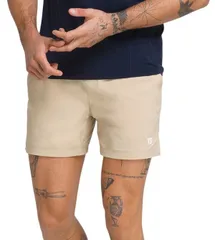 ウィルソン メンズ ボトムス ハーフパンツ・ショーツ Wilson Mens 6 Volley Tennishort Safariのサムネイル