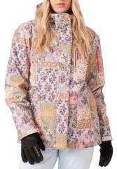 ロキシー レディース アウター ジャケット・ブルゾン プリント Roxy Womens Printed Jetty Jacket Wahineのサムネイル