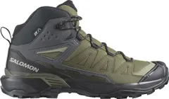 サロモン メンズ シューズ ブーツ・レインブーツ Salomon Mens X Ultra 360 Mid Climasalomon Waterproof Hiking Boots Olive Nigのサムネイル