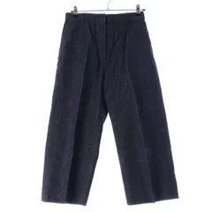 エルメス 20年 ワイド デニムパンツ ジーンズ ボトムス 07-7402 インディゴ 42【中古】のサムネイル