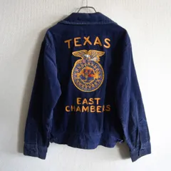 【雰囲気抜群】 FFA ファーマーズ ジャケット【ワーク ジャケット】 40 TEXAS コーデュロイ 刺繍 古着 26060445のサムネイル