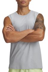 언더 아머 남성 탑스 티셔츠 민소매 Under Armour Mens Vanish Energy Sleeveless TShirt Mod Gray Light Heath