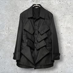定価:49500円 BOTT Leather Collar Work Jacket 261BoTT03 BLACK M