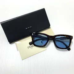 【中古品】 FENDI フェンディ SUNGLASSES FF M0101 アイウェア サングラス スクエア ウェリントン 【203-260613-ko-09-tei】のサムネイル