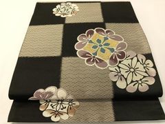 美品】日本の名工 伝統工芸士 和田光正 金彩友禅 袋帯 - メルカリ