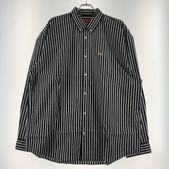 室内試着のみ Supreme 26SS Stripe Shirt Black L - メルカリ