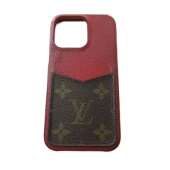 ルイヴィトン LOUIS VUITTON M81225 IPHONE バンパー 13PRO アイフォンケース カバー モノグラム ボルドー ブラウン 