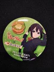 映画けいおん 中野梓 缶バッジ ロッテリア - メルカリ