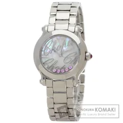 Chopard ショパール 27/8509 ハッピースポーツ 5P ピンクサファイア 腕時計 SS SS レディース [中古]のサムネイル