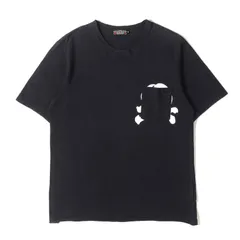 AFFA エーエフエフエー Tシャツ ブラック 黒 サイズ:M | 00s ダメージ加工 ロゴプリント ポケット Tシャツ | トップス カットソー 半袖 | 00年代 アーカイブ【メンズ】【中古】のサムネイル