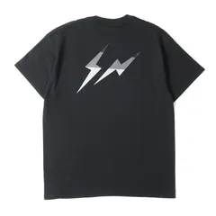 【新品】fragment design フラグメント デザイン Tシャツ ブラック 黒 サイズ:L | ポケットモンスター / ポケモン THUNDERBOLT PROJECT ポッチャマ Tシャツ | トップス カットソー 半袖 | コラボ【メンズ】のサムネイル