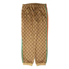 【美品】GUCCI グッチ パンツ ブラウン系 サイズ:M | アレッサンドロ・ミケーレ期 | GG テクニカルジャージー トラック パンツ | イタリア製 | ボトムス ズボン【メンズ】【中古】のサムネイル