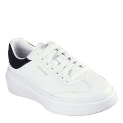 スケッチャーズ レディース シューズ スニーカー Skechers Cordova Classic LowTop Trainers Womens WhiteBlack ホワイト
