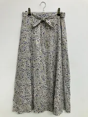 SCAPA ロングスカート 38 アイボリー レディースのサムネイル