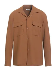 サンドロ メンズ トップス シャツ SANDRO 無地シャツ Camel キャメルのサムネイル