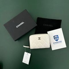 し様 未使用 CHANEL マトラッセ ココマーク ラインストーン ジップコ