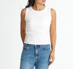 draw drawers Cotton Boatneck Tanktop - メルカリ