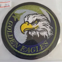 航空自衛隊 小松基地 306SQ F-15 NEO イーグル ドライバーパッチ No.214 刺繍 ワッペン 送料無料のサムネイル