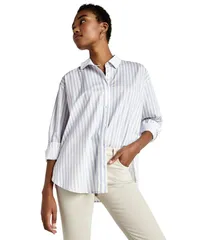 スプレンディット レディース トップス シャツ ボタンダウン Splendid Avril Button Down Calypso Stripe ストライプのサムネイル