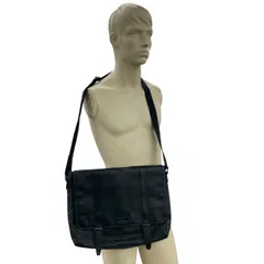186005 現状品 BURBERRY BLACK LABEL バーバリーブラックレーベル 廃盤　ショルダーバック　メッセンジャーバック　 メンズのサムネイル
