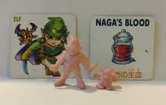 ロッテ ネクロスの要塞 第2弾キャラクター エルフ ELF 赤紫