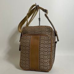 2604-284｜コーチ 2WAYビジネスバッグ ブラック×ブラウン - メルカリ