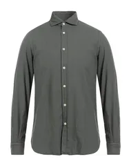 ボリオリ メンズ トップス シャツ BOGLIOLI 無地シャツ Military Green グリーンのサムネイル