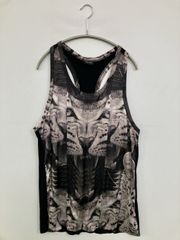 ☆CIVARIZE シヴァーライズ 総柄メッシュタンクトップ V系 Y2K 46