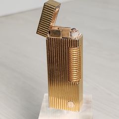 dunhill ダンヒル ガスライター ローラー式 ゴールド スクエア スイス