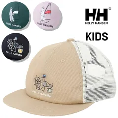 ヘリーハンセン 帽子 キッズ HELLYHANSEN アニマルメッシュキャップ 動物 カモメ 白くま 子ども キッズ用キャップ キャンプ   通園 男の子 女の子    ヘリハン/HCJ92604のサムネイル